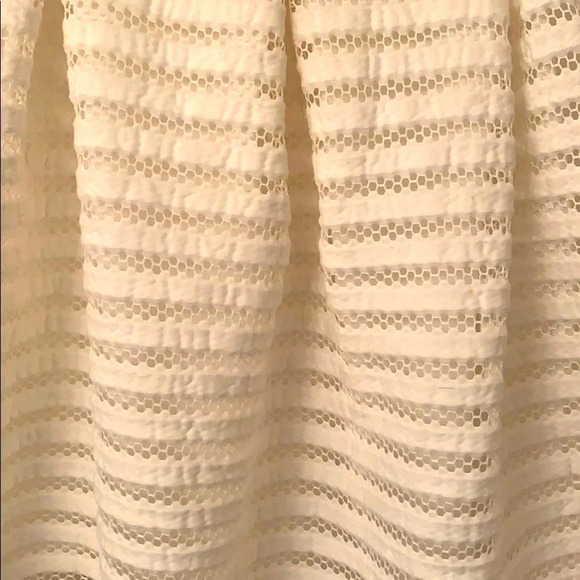 Sans Souci White Layered Skater Skirt - size Small - Picture 7 of 13